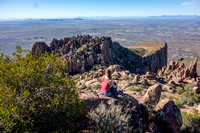 Superstition 5024 & Flatiron Peaks (Arizona) - January 5, 2020